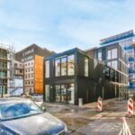 residential area with buildings