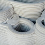 3d printing coral houses. green solution promotes coral reef restoration with innovative 3d printing technology. green technology with eco friendly additive manufacturing for sustainable development.