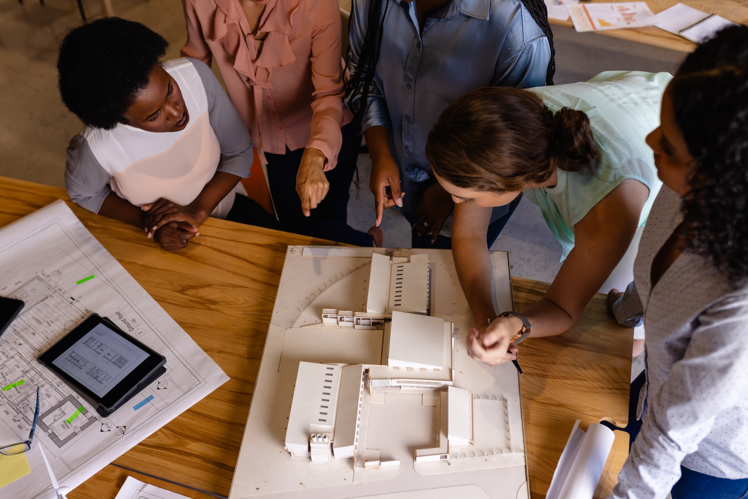 diverse female architects in discussion using mode 2025 04 03 21 17 23 utc
