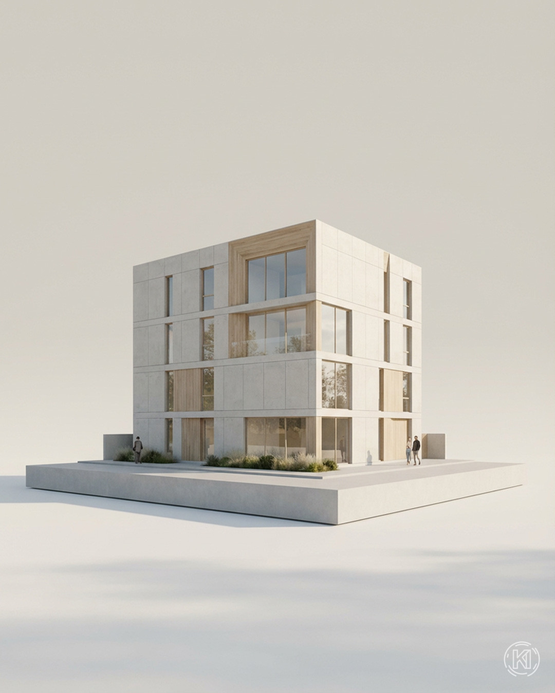 rendering mit cinerender. Dieses Bild wurde mithilfe von KI generiert