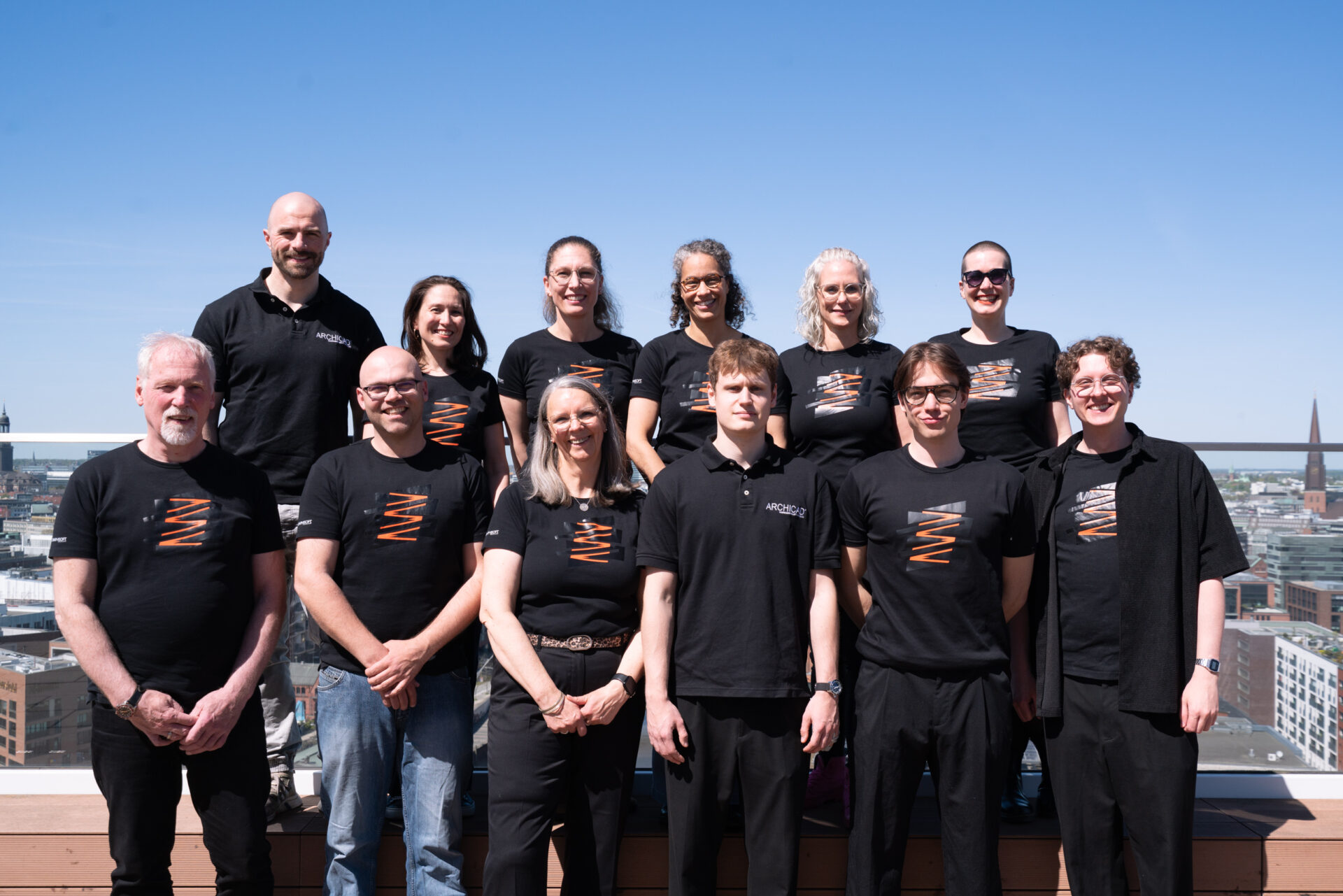 Teamfoto von Graphisoft Nord