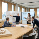 Strategie-Workshop in einem Architekturbüro